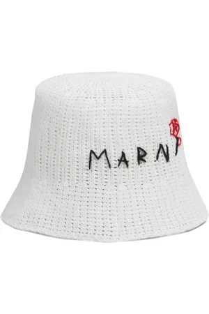 Marni Sombrero de pescador con logo bordado