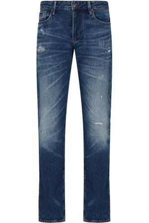 Emporio Armani Vaqueros J06 slim con efecto envejecido