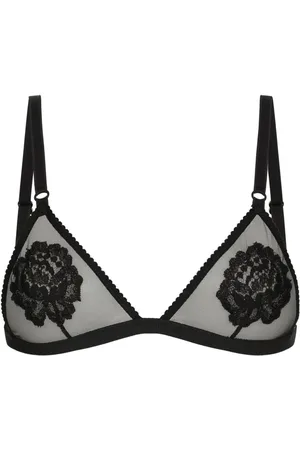 Dolce & Gabbana Sujetador triangular con motivo floral
