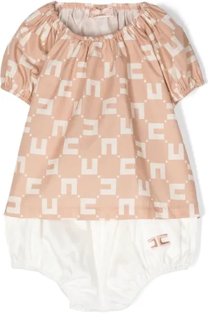 Elisabetta Franchi Set corto con logo bordado