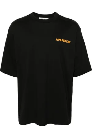 A PAPER KID Camiseta con logo estampado