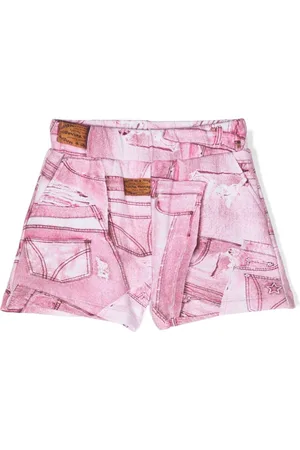Chiara Ferragni Bermudas St. Denim con estampado gráfico