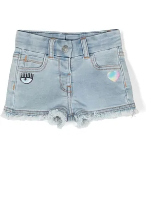 Chiara Ferragni Pantalones vaqueros cortos con estampado Eye Star
