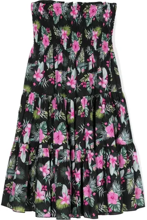 MONNALISA Vestido con capas escalonadas
