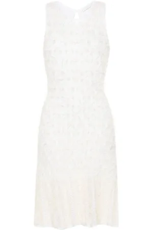 Chloé Vestido corto deshilachado
