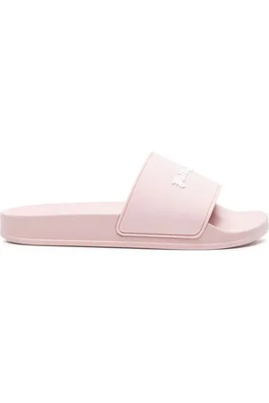 Palm Angels Sandalias con logo en relieve