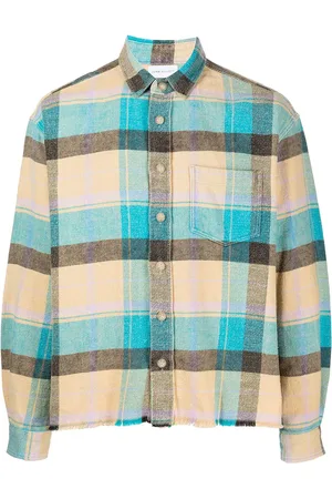 JOHN ELLIOTT Camisa Hemi con estampado a cuadros