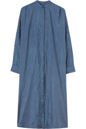 Jil Sander Vestido camisero midi con cinturón