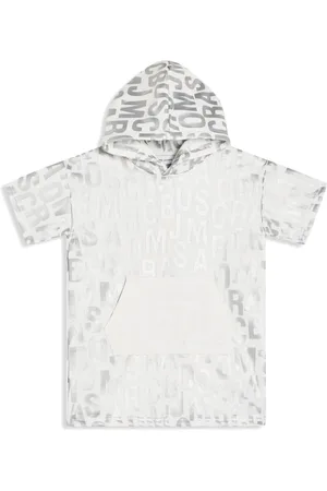Marc Jacobs Vestido con logo metalizado