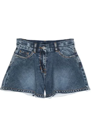Chiara Ferragni Pantalones vaqueros cortos con motivo Eyelike