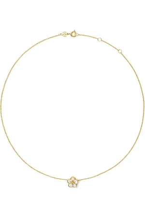 Tory Burch Collar Kira Flower con colgante