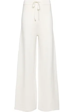 YVES SALOMON Pantalones de punto anchos