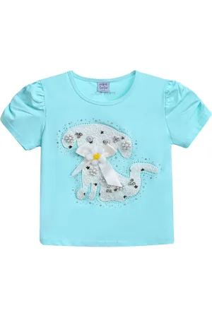 Mimi Tutu Camiseta con aplique de perro