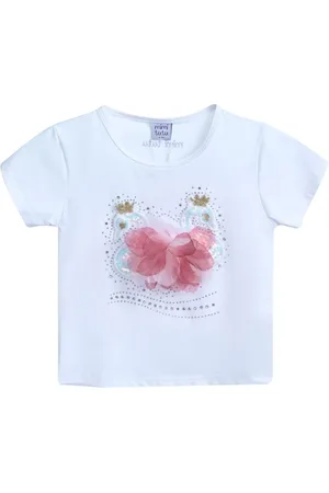 Mimi Tutu Camiseta con aplique de cisne
