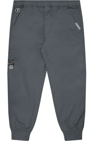A Bathing Ape Pantalones de chándal con aplique del logo