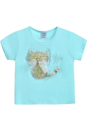 Mimi Tutu Camiseta con aplique de gato