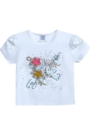 Mimi Tutu Camiseta con aplique floral