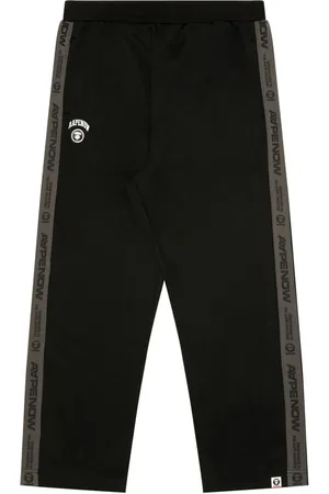 A Bathing Ape Pantalones de chándal con logo bordado