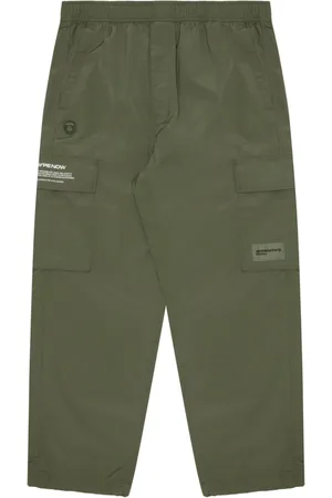 A Bathing Ape Pantalones cargo con logo estampado