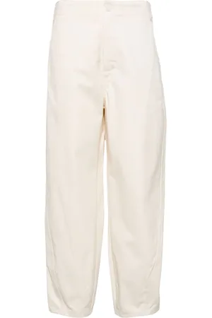 YVES SALOMON Pantalones ajustados de talle alto