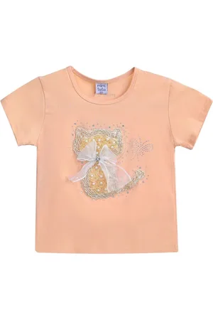 Mimi Tutu Camiseta con aplique de gato