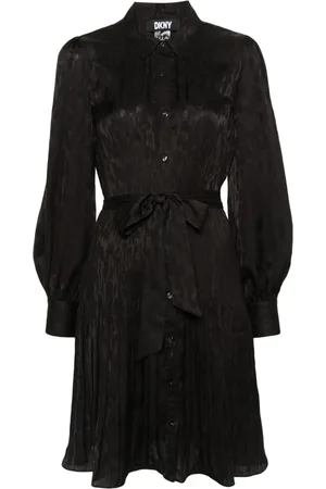 DKNY Vestido plisado