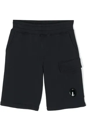 C.P. Company Pantalones cortos de deporte con detalle Lens