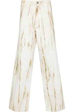Emporio Armani Vaqueros con estampado abstracto