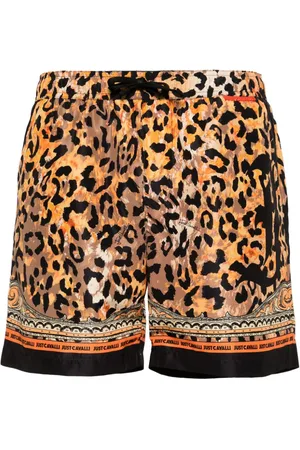Roberto Cavalli Bañador con estampado de tigre