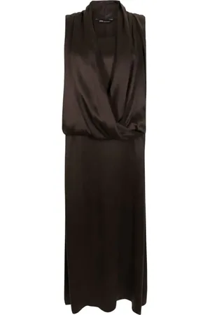 Uma Raquel Davidowicz Vestido con detalle drapeado