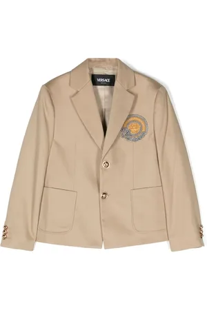 VERSACE Blazer con parche Medusa Head