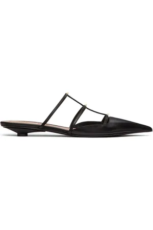 VALENTINO GARAVANI Mules con diseño enrejado