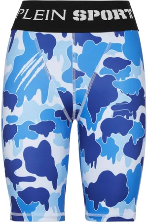 Philipp Plein Leggins con motivo militar y logo