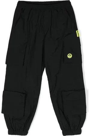 BARROW Pantalones cargo con aplique del logo