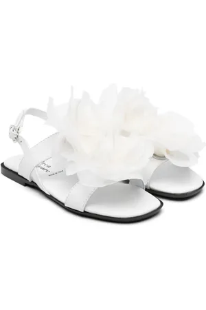 ANDREA MONTELPARE Sandalias con aplique floral