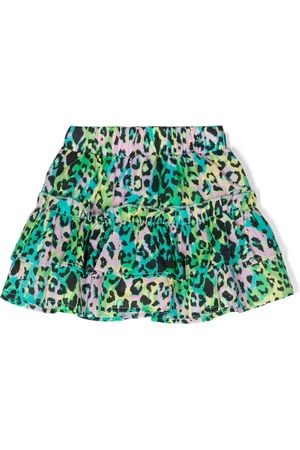 John Richmond Minifalda con estampado de leopardo