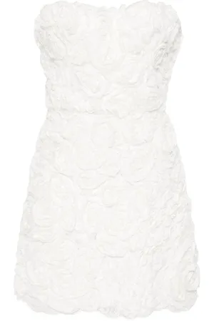 ERMANNO SCERVINO Vestido corto con apliques florales