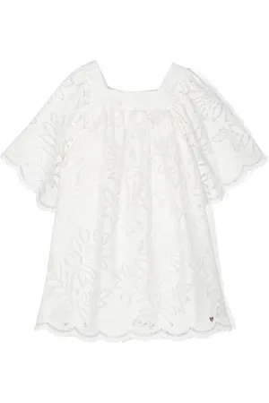 Tartine Et Chocolat Vestido con bordado floral