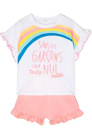 Billieblush Bañador con arcoíris estampado