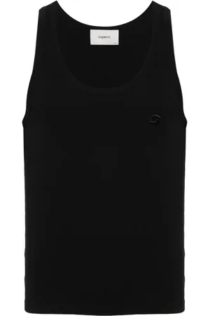 COPERNI Top sin mangas con apliques del logo