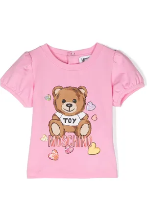 Moschino Camiseta con logo Teddy Bear