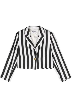 Moschino Blazer corto a rayas