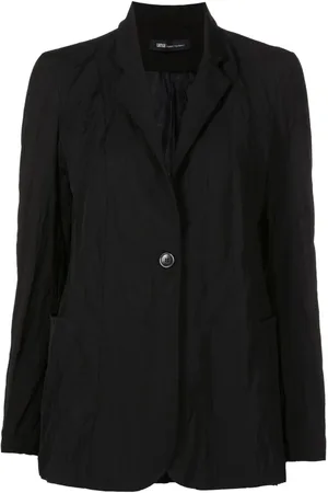 Uma Raquel Davidowicz Blazer con acabado arrugado