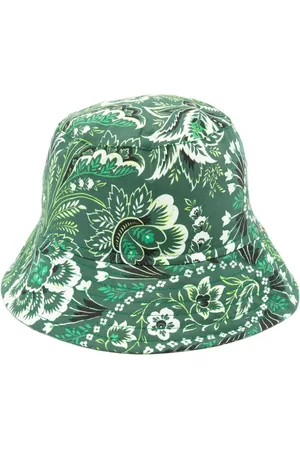 Etro Sombrero de pescador con estampado de cachemira