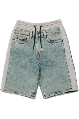 Diesel Pantalones de chándal rectos con logo