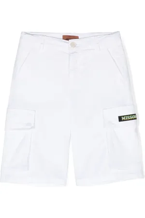 Missoni Bermudas cargo con parche del logo