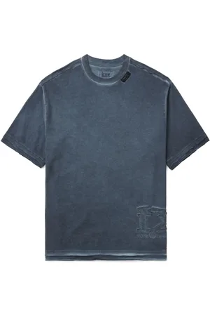 Izzue Camiseta con efecto envejecido