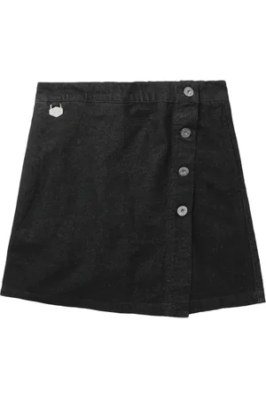 Chocoolate Pantalones vaqueros cortos con diseño cruzado