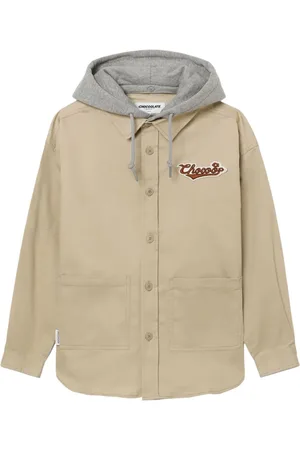 Chocoolate Chaqueta con aplique del logo