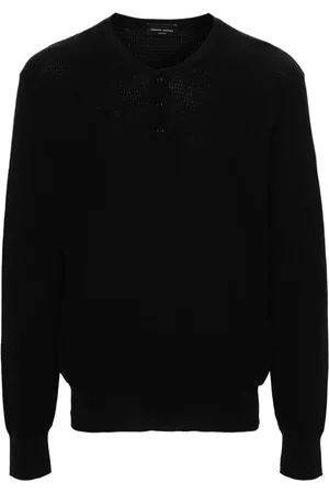 Roberto Collina Jersey de canalé fino